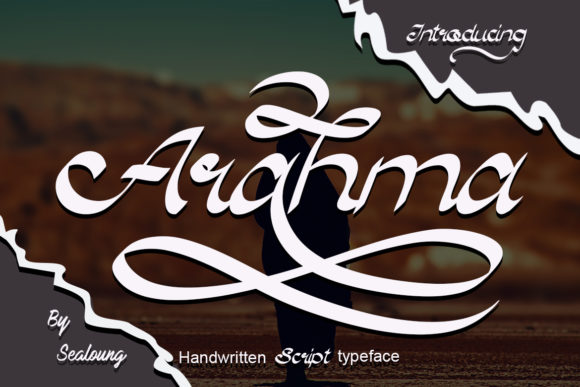 Arahma: The Sweet Script Typeface for Handmade Branding