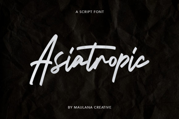 Asiatropic Typeface Review: Handwritten Charm for Digital Brands