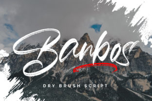 Banbos Font: A Modern Brush Script for Digital Branding