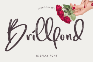 Brillfond: A Script Font with a Subtle Edge