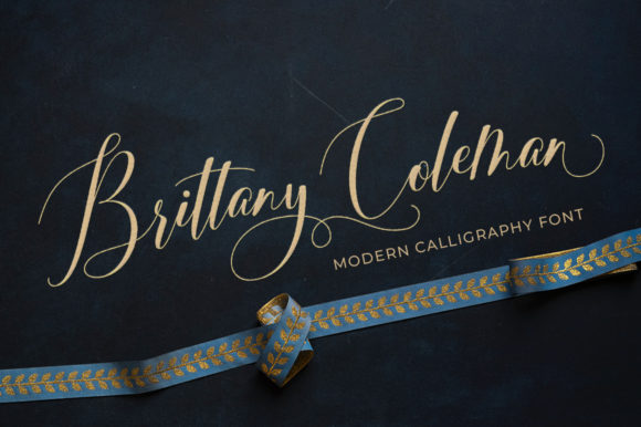 Brittany Coleman Font: A Graceful Typeface for Editorial Design