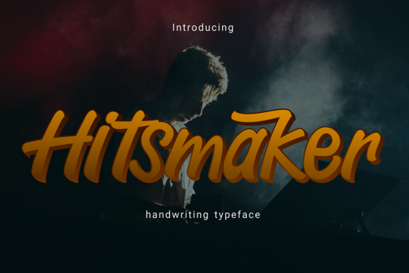Hitsmaker Typeface: Elevate Campaign Visuals with Handwritten Style