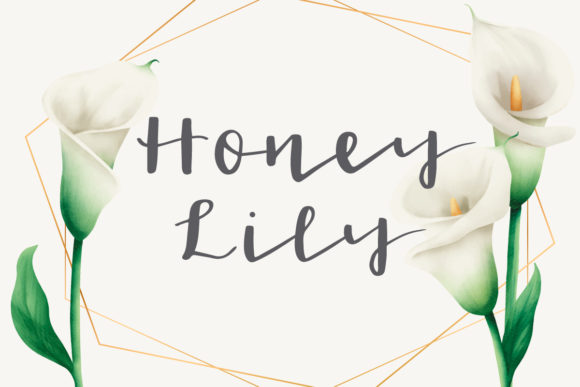 Honey Lily: A Handwritten Typeface for Polished Web Design