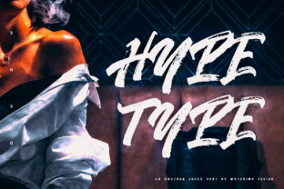 Hypetype: A Brush Font That Brings Craft Projects to Life
