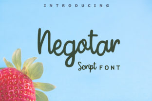 Negotar: A Script Font with Personality and Purpose