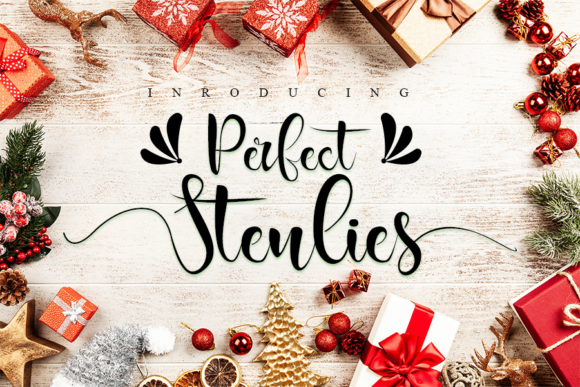 Perfect Stenlies: A Handwritten Typeface for Elegant Editorial Design