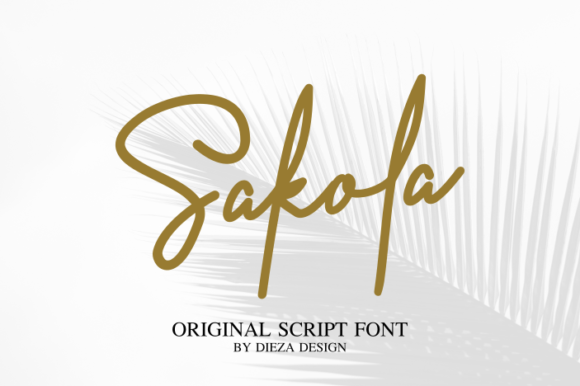 Sakola Font Review: A Sweet Handwritten Typeface for Brand Identity