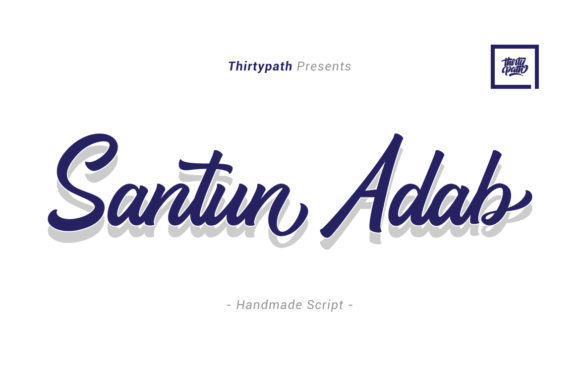 Santun Adab: The Handwritten Typeface That Elevates Campaign Visuals