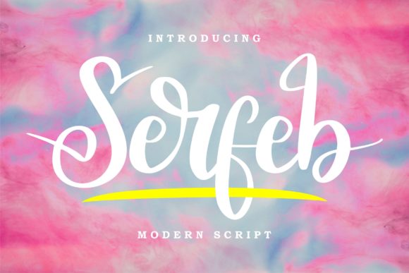 Serfeb Review: A Magical Handwritten Font for Elegant Brand Identity