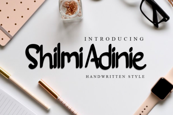Shilmi Adinie: A Handwritten Typeface for Authentic Brand Identity