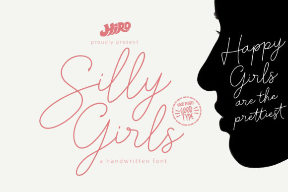 Silly Girls: A Handwritten Typeface for Editorial Elegance