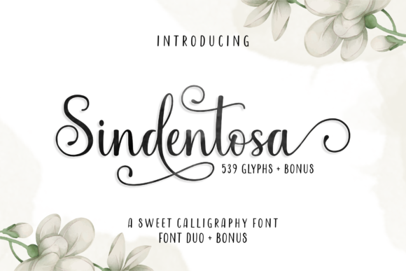 Sindentosa: A Handwritten Typeface for Editorial Design