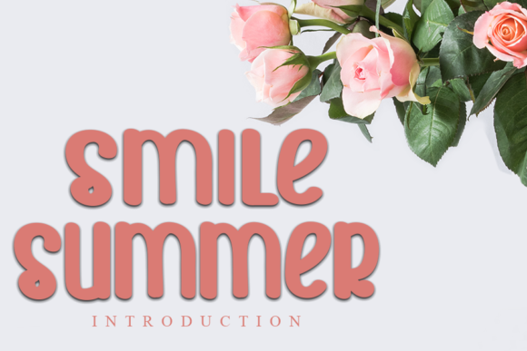 Smile Summer Typeface: The Perfect Handwritten Font for Crafters