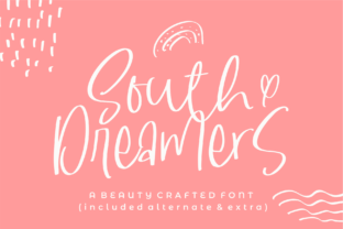 South Dreamers: A Handwritten Typeface That Elevates Branding Projects