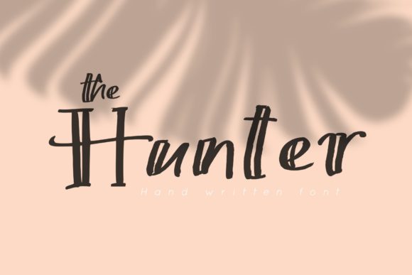 The Hunter: A Handwritten Typeface for Authentic Brand Identities