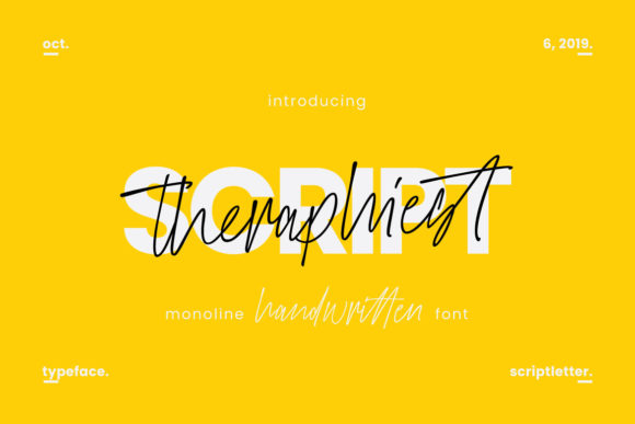 Theraphiest: Elevating Digital Brand Identity with Script Elegance