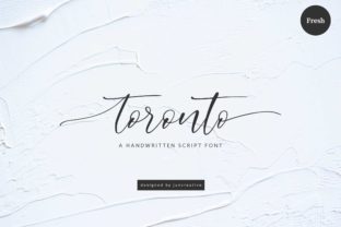 Toronto Font: A Delicate Script for Creative Branding Projects