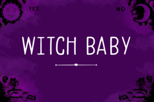 Witch Baby: A Handwritten Font for Modern Typography
